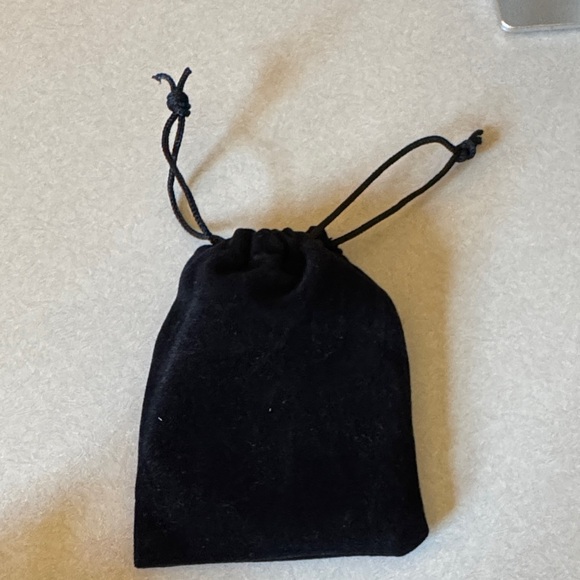 Silver Tone Glitter Compact Mirror - Picture 3 of 3